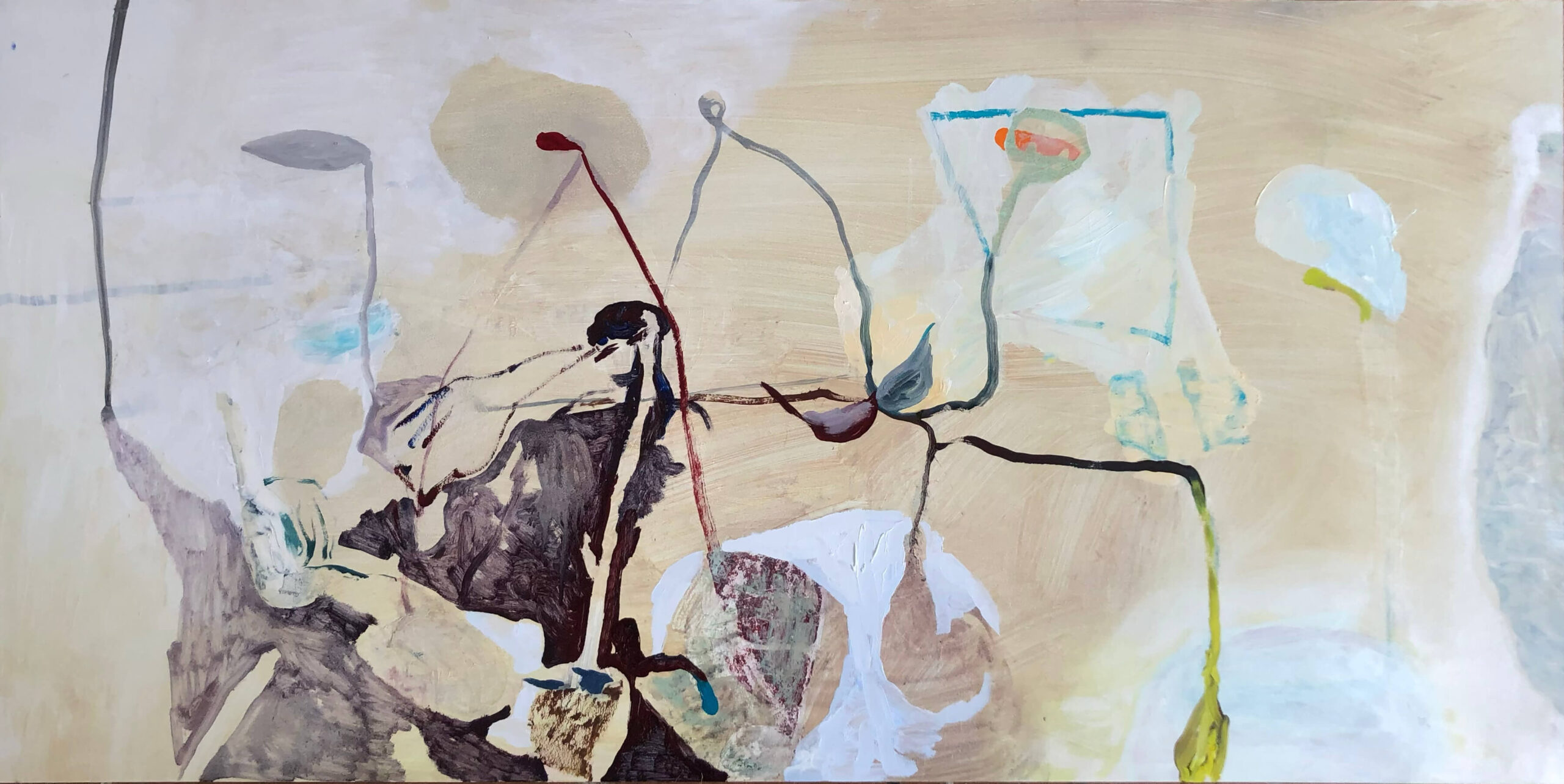 Olja på pannå 120x60 cm