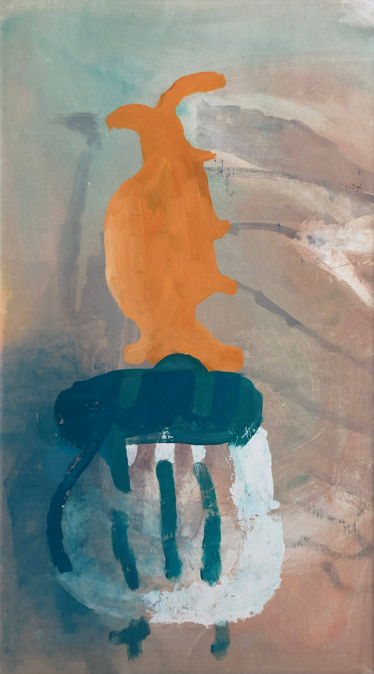 olja på duk 65x37 cm