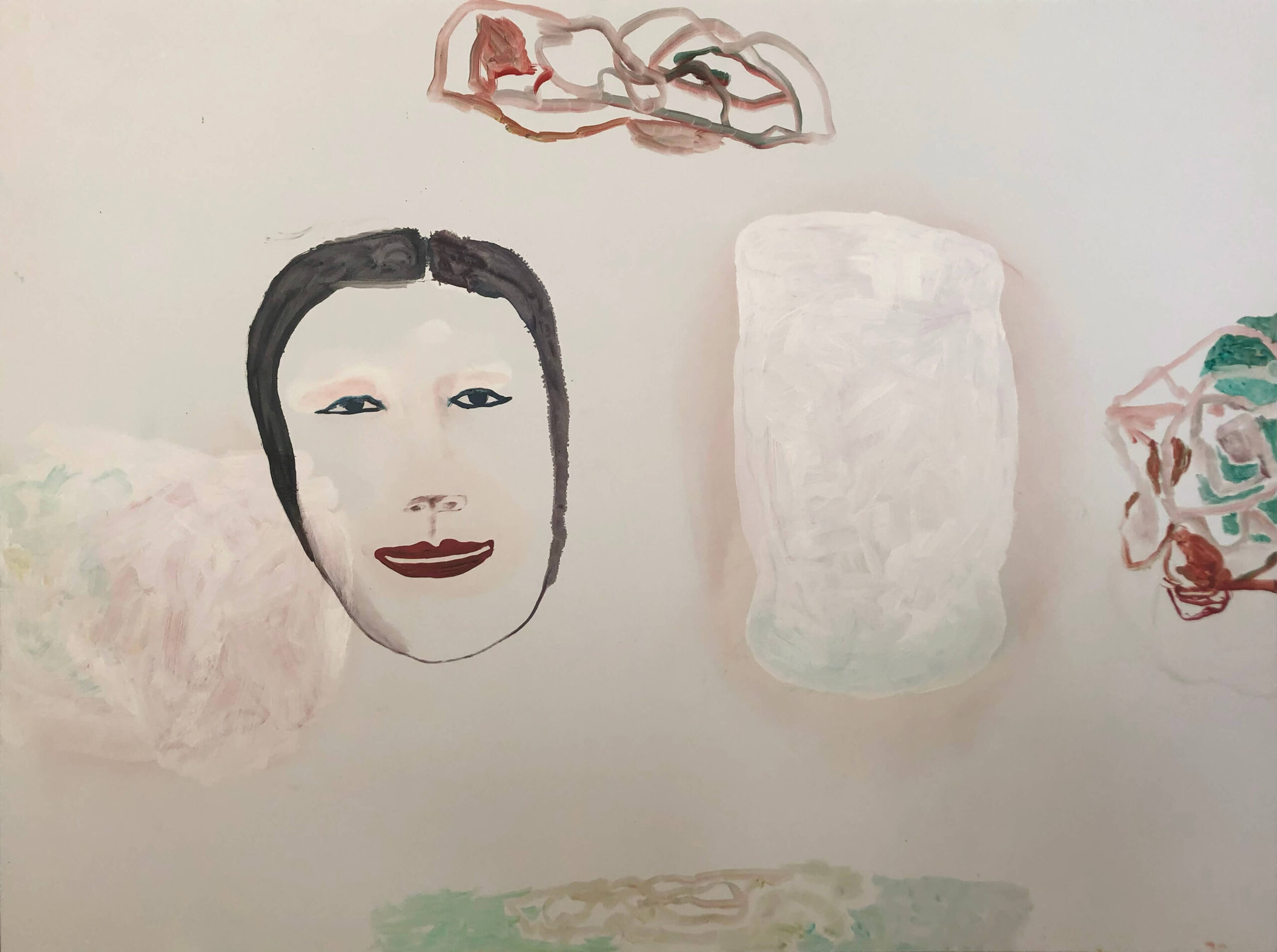 Olja på pannå 100x75 cm