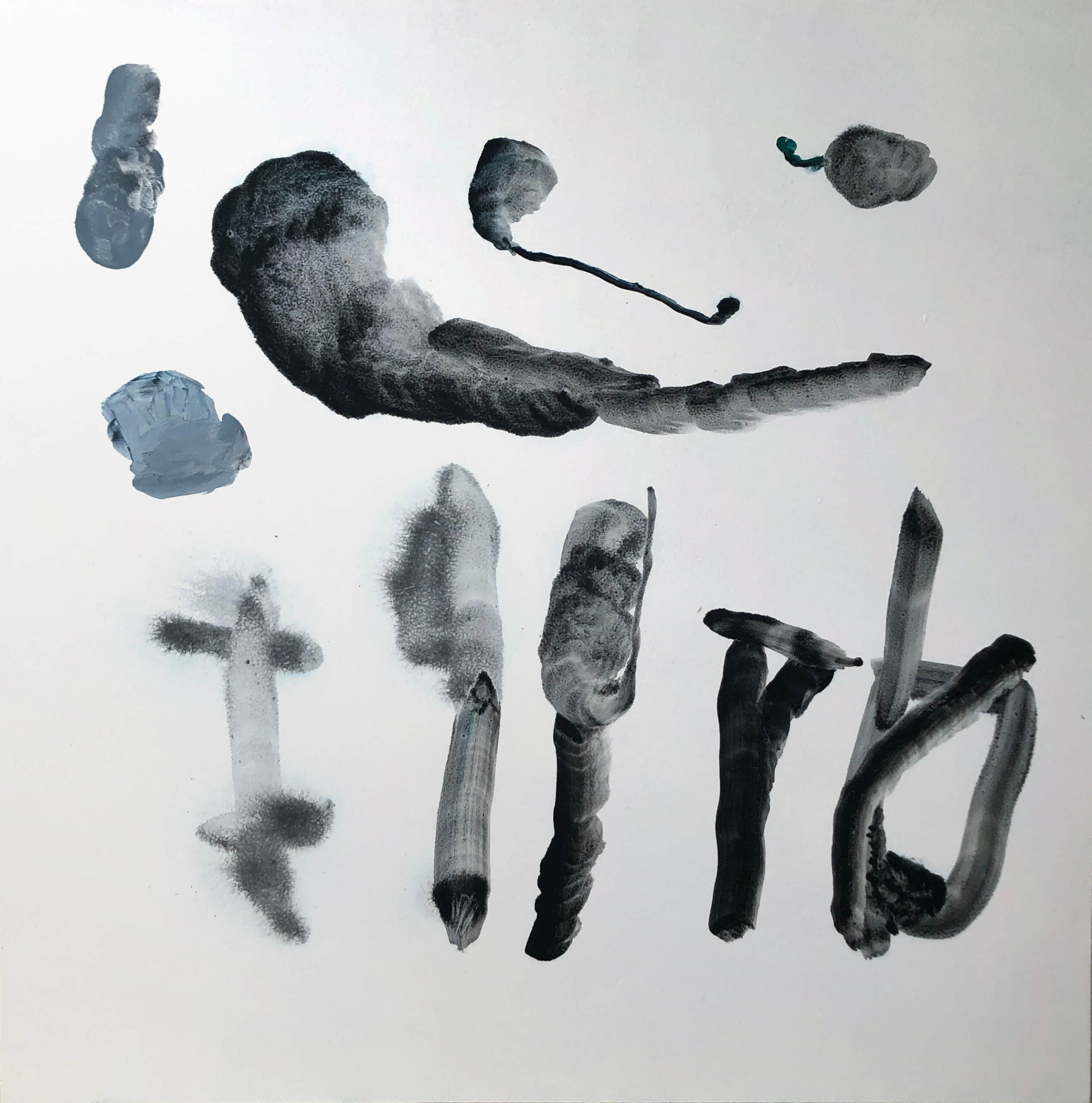 Olja på pannå 60x60 cm